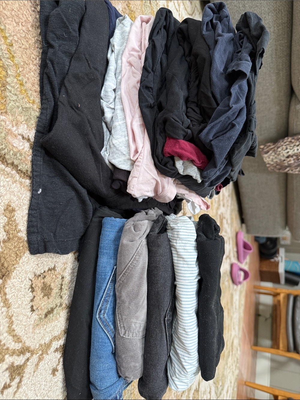 Maternity Bundle - 12 tops, 4 dresses, 6 pants